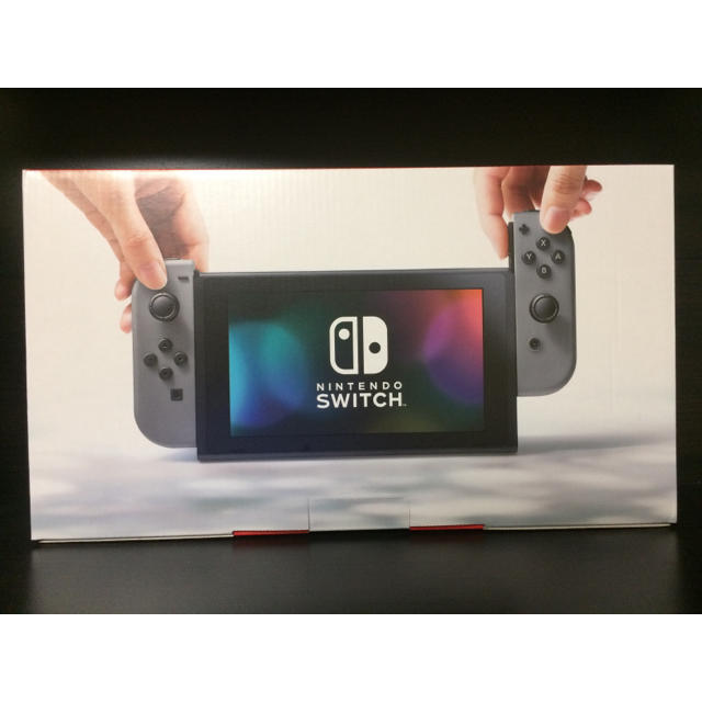 Nintendo Switch(ニンテンドースイッチ)のNintendo Switch 本体 (ニンテンドースイッチ) 【グレー】 エンタメ/ホビーのゲームソフト/ゲーム機本体(家庭用ゲーム機本体)の商品写真