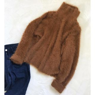 マウジー(moussy)のmoussy モヘア風 オーバーニット 未使用！(ニット/セーター)