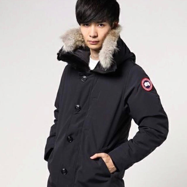 CANADA GOOSE(カナダグース)のカナダグース ジャスパー ブラックMサイズ メンズのジャケット/アウター(ダウンジャケット)の商品写真