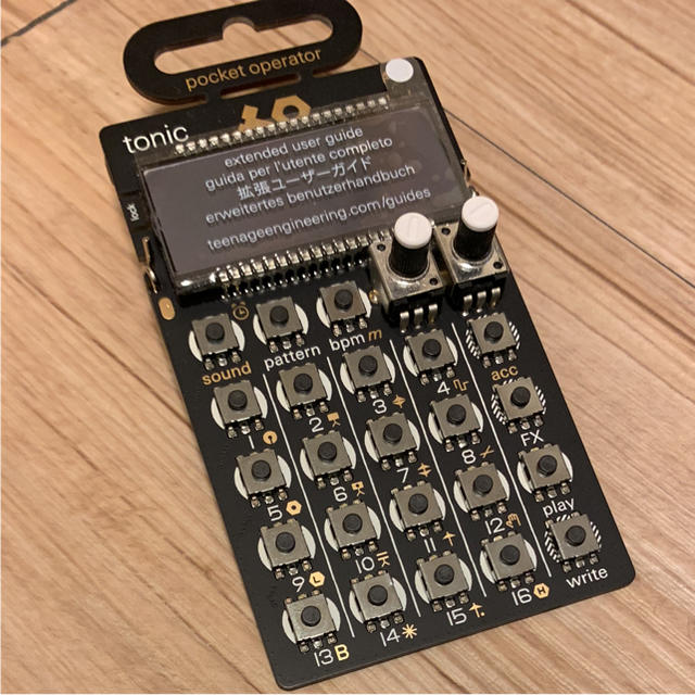 Pocket operator PO-32 tonic 楽器のドラム(電子ドラム)の商品写真