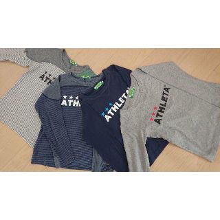 アスレタ(ATHLETA)のアスレタ&シップス・コラボ・4枚・130・中古(Tシャツ/カットソー)