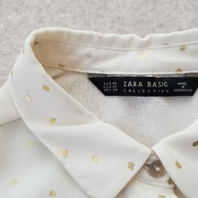 ZARA(ザラ)のZARA　ボタンシャツ レディースのトップス(シャツ/ブラウス(長袖/七分))の商品写真