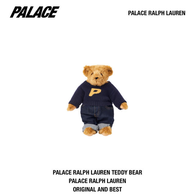 POLO RALPH LAUREN - PALACE RALPH LAUREN TEDDY BEAR
