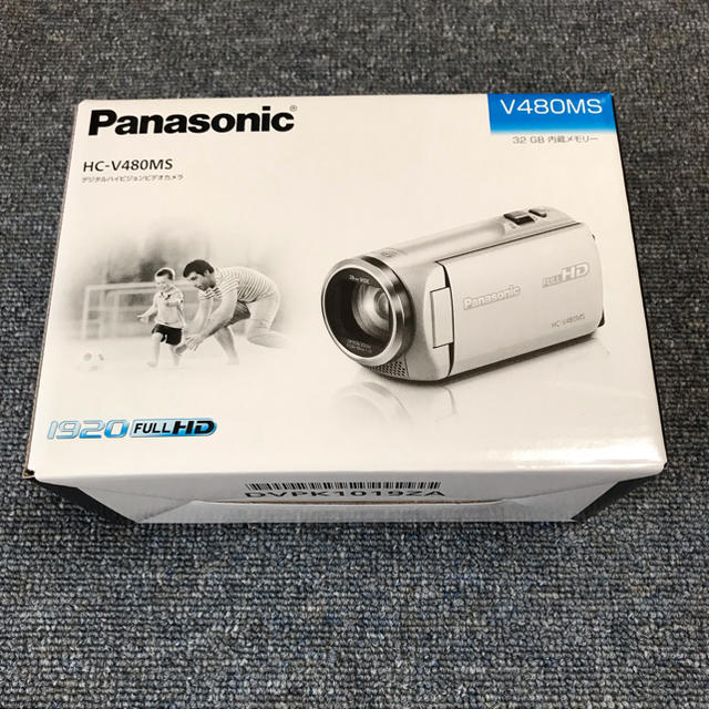 パナソニック HC-V480MS デジタルハイビジョンカメラ 新品未使用品