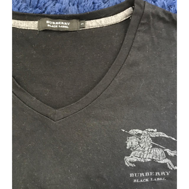 BURBERRY BLACK LABEL(バーバリーブラックレーベル)のバーバリーブラックレーベル 長袖シャツ メンズのトップス(Tシャツ/カットソー(七分/長袖))の商品写真