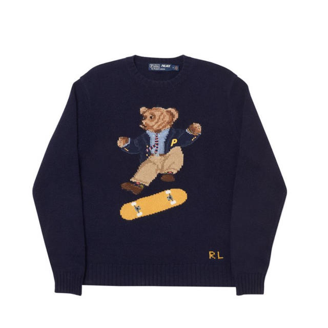 POLO RALPH LAUREN(ポロラルフローレン)のpalace skateboards Ralph Lauren ニット S メンズのトップス(ニット/セーター)の商品写真