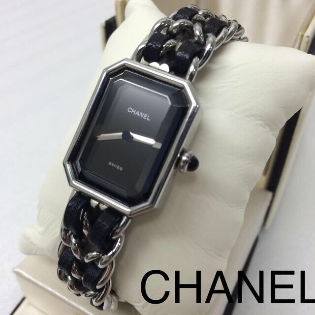 CHANELプルミエール シルバー L