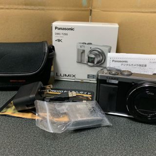 パナソニック(Panasonic)の4Kデジタルカメラお買い得セット　LUMIX　DMC－TZ85シルバー(コンパクトデジタルカメラ)