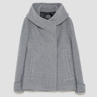 ザラ(ZARA)のZARA ラップ襟コート 今季新作‼︎(チェスターコート)