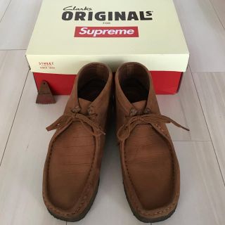 シュプリーム(Supreme)の12aw SUPREME × CLARKS wallabee(ブーツ)