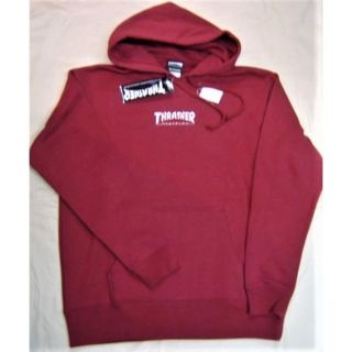 スラッシャー(THRASHER)の新品 HOMETOWNスウェット ロゴ 刺しゅう プルオーバーパーカー(パーカー)