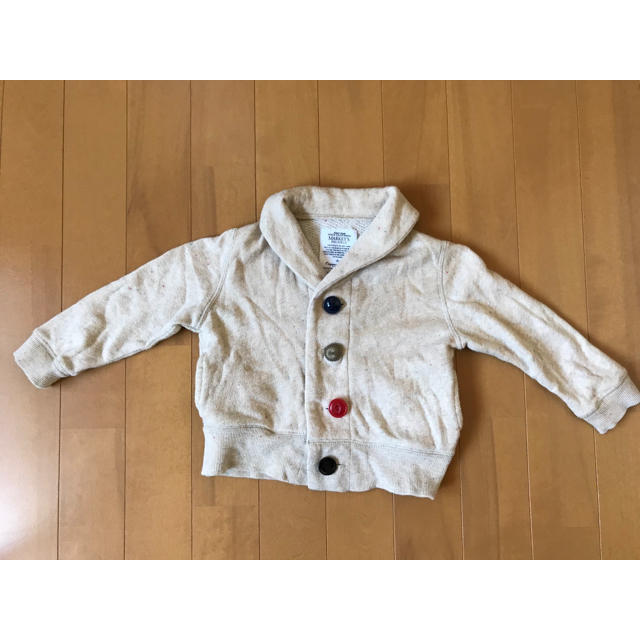 MARKEY'S(マーキーズ)のベビー 上着 ジャケット カーディガン 80サイズ キッズ/ベビー/マタニティのベビー服(~85cm)(ジャケット/コート)の商品写真