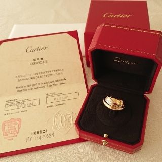 カルティエ(Cartier)のカルティエ トリニティ マストエッセンス スリーゴールド リング 54(リング(指輪))