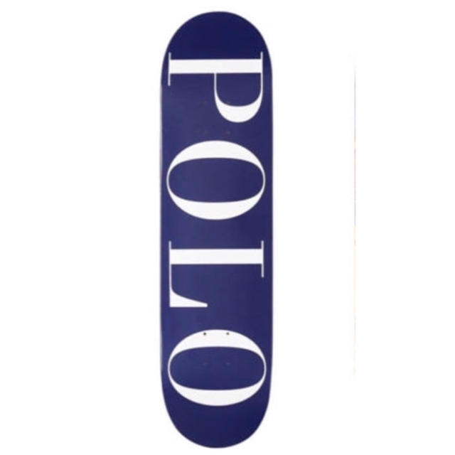 POLO RALPH LAUREN(ポロラルフローレン)の【値下】palace ✕ POLO RALPH LAUREN デッキ 青 スポーツ/アウトドアのスポーツ/アウトドア その他(スケートボード)の商品写真