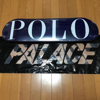 ポロラルフローレン(POLO RALPH LAUREN)の【値下】palace ✕ POLO RALPH LAUREN デッキ 青(スケートボード)