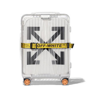 リモワ(RIMOWA)のM.M様専用 OFF-WHITE × RIMOWA ホワイト新品(トラベルバッグ/スーツケース)
