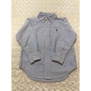 ラルフローレン(Ralph Lauren)の[ラルフローレン]☆美品☆長袖ボタンシャツ size100(ブラウス)