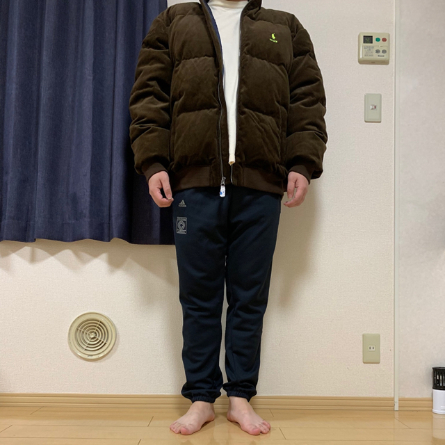 Ralph Lauren(ラルフローレン)のPALACE Ralph Lauren down jacket XXL 茶色 メンズのジャケット/アウター(ダウンジャケット)の商品写真