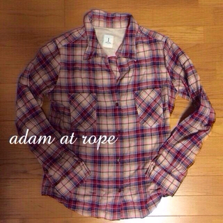 アダムエロぺ(Adam et Rope')の未使用アダムエロペ☆チェックシャツ(シャツ/ブラウス(長袖/七分))