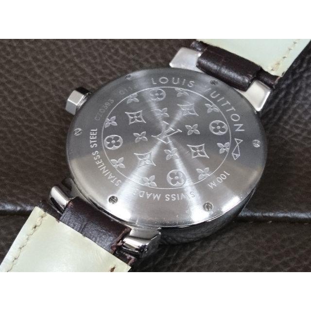 ルイ・ヴィトン LOUIS VUITTON 腕時計 タンブール GMT 自動巻き