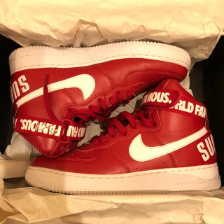 シュプリーム(Supreme)のkwt様専用Supreme NIKE AIR FORCE 1 HIGH 極美中古(スニーカー)