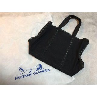 ヒステリックグラマー(HYSTERIC GLAMOUR)の【Rei様専用】HYSTERIC GLAMOUR　スタッズキャンバス トート(トートバッグ)