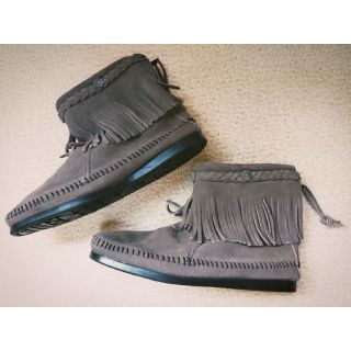 ミネトンカ(Minnetonka)のMINNETONKA ショートブーツ(未使用！)(ブーツ)