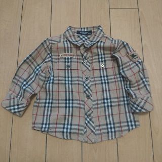 バーバリー(BURBERRY)のBURBERRY シャツ 80 カッターシャツ Yシャツ(シャツ/カットソー)