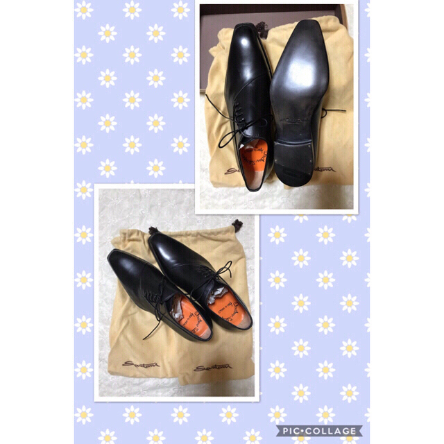 [新品]ビジネスシューズ 革靴❣️santoni  (4 ) メンズの靴/シューズ(ドレス/ビジネス)の商品写真