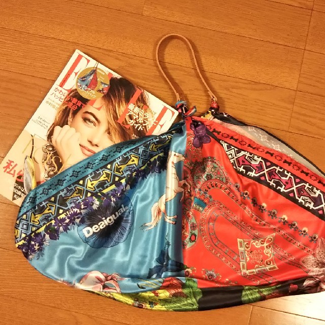 DESIGUAL(デシグアル)のデジグアル スカーフバッグbyELLE レディースのファッション小物(バンダナ/スカーフ)の商品写真