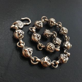 クロムハーツ(Chrome Hearts)のクロムハーツ  ブレスレット ケルティック ボール #2 ボールチェーン 正規品(ブレスレット)