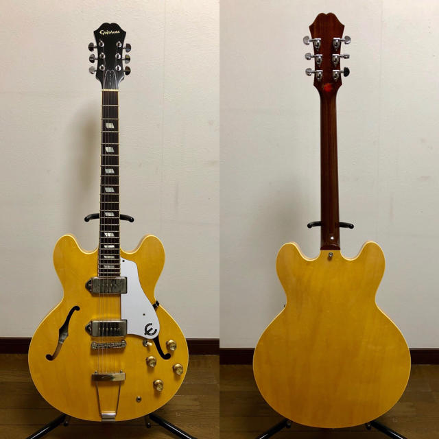 Epiphone(エピフォン)のEpiphone casino elitist エピフォンエリーティストカジノ 楽器のギター(エレキギター)の商品写真