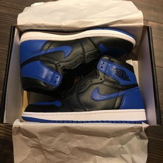 ナイキ(NIKE)の正規品 Jordan 1 royal US9 ジョーダン ロイヤル (スニーカー)