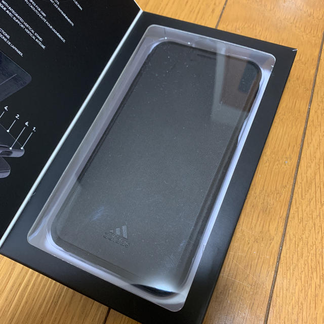 adidas(アディダス)のiPhone X用　SP Folio Grip Case　ブラック スマホ/家電/カメラのスマホアクセサリー(iPhoneケース)の商品写真