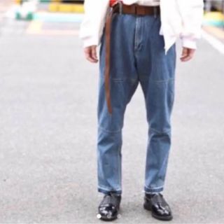 サンシー(SUNSEA)のESSAY P-1  SlIM TAPERED DENIM(デニム/ジーンズ)