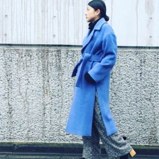 ジーヴィジーヴィ(G.V.G.V.)のG.V.G.V.  WOOL ROBE COAT 定価70,200円 温かい！(ロングコート)