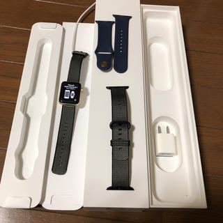 アップルウォッチ(Apple Watch)のApple Watch series2 38mm ゴールドアルミニウム(その他)