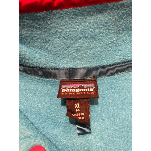 patagonia フリース キッズ XLキッズ服男の子用(90cm~)