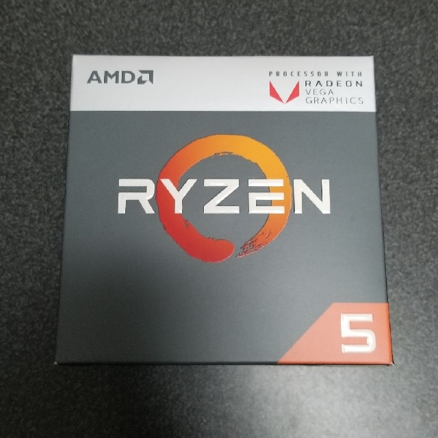 スマホ/家電/カメラ【新品】AMD RYZEN 5 2400G CPU