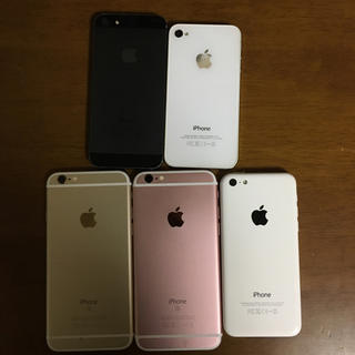 アップル(Apple)のiPhone 6s 5c 5 4s ジャンクセット(携帯電話本体)