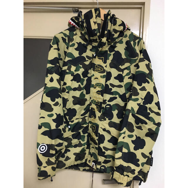BAPE スノーボードジャケット ファーストカモ シャーク Lサイズ | フリマアプリ ラクマ