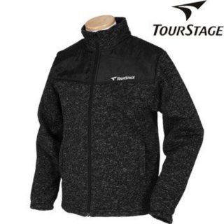 ツアーステージ(TOURSTAGE)のブリヂストン ツアーステージ フリースジャケット 　　BLACK　　M(ウエア)