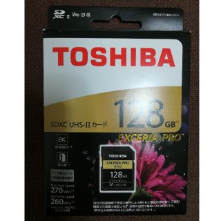 トウシバ(東芝)のTOSHIBA　SDXCカード　128GB　UHS-II　EXCERIA PRO(その他)