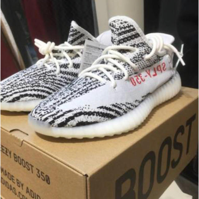 adidas(アディダス)の新品 国内正規 28cm YEEZY BOOST 350 V2 ZEBRA メンズの靴/シューズ(スニーカー)の商品写真