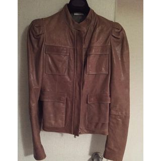 ブルネロクチネリ(BRUNELLO CUCINELLI)のブルネロ クチネリ レザージャケット(ライダースジャケット)