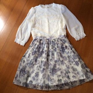 トランテアンソンドゥモード(31 Sons de mode)の♡トランテアン♡花柄スカート♡(ひざ丈スカート)