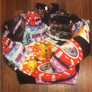 シュプリーム(Supreme)のシュプリーム カジノ ダウンジャケット 【ブラック】  (ダウンジャケット)