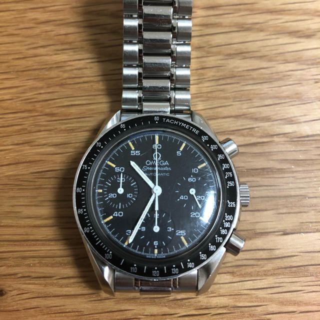 オメガ スピードマスター オートマチック Speedmaster Automatic 3510.5 SS メンズ時計 ブラック 美品