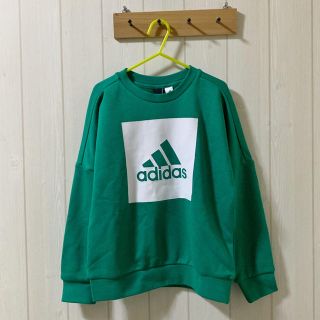 アディダス(adidas)の新品♡adidas♡ドロップショルダートレーナー♡120cm(Tシャツ/カットソー)