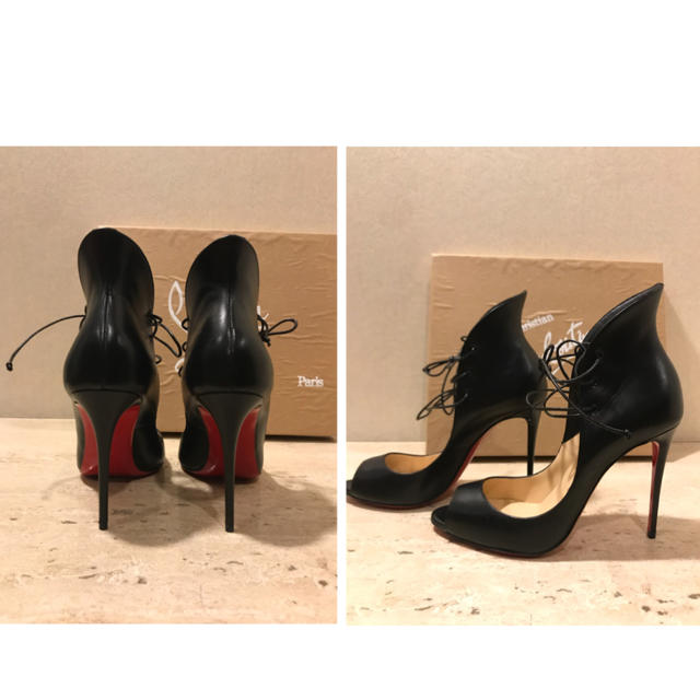 Christian Louboutin(クリスチャンルブタン)の新品● megavamp レースアップ ヒール レディースの靴/シューズ(ハイヒール/パンプス)の商品写真